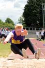 Long jump at the Annual Inter-Counties Schools, Cleveland v Cumbria v Durham v Northumberland at Claireville Stadium, Middlesbrough